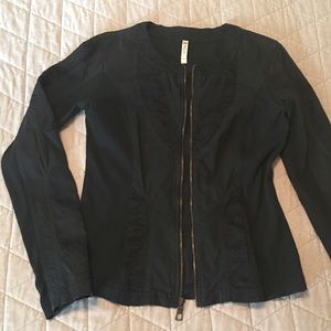 XCVI Zip Up light weight cotton Jacket size XS